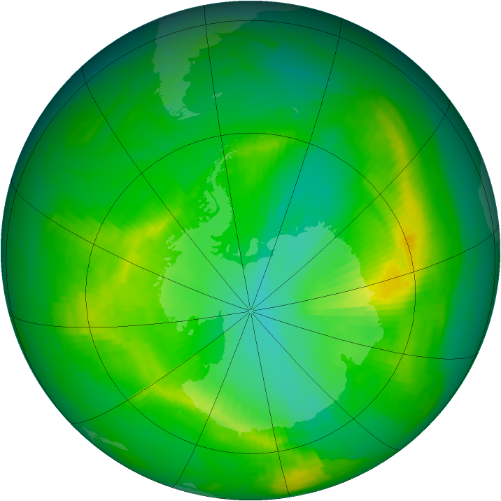 Ozone Map 1979-11-18